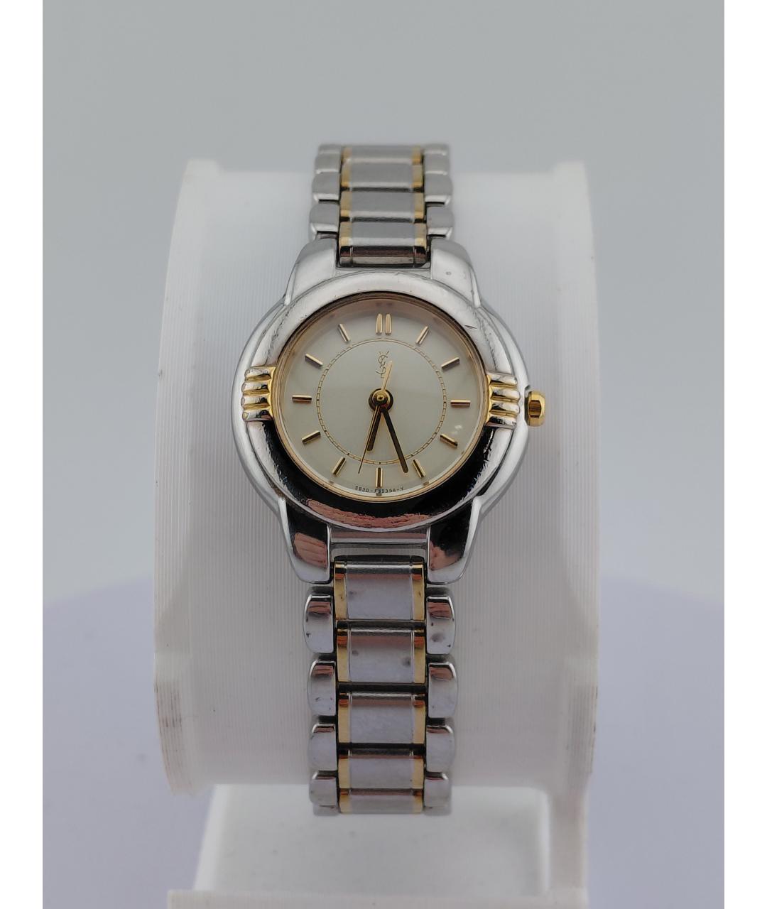 SAINT LAURENT Серебряные стальные часы, фото 10