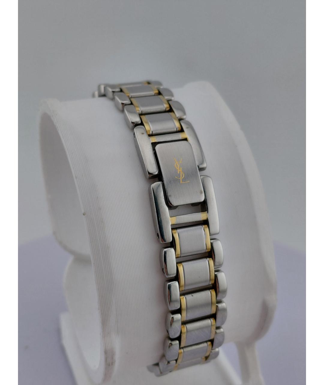 SAINT LAURENT Серебряные стальные часы, фото 5