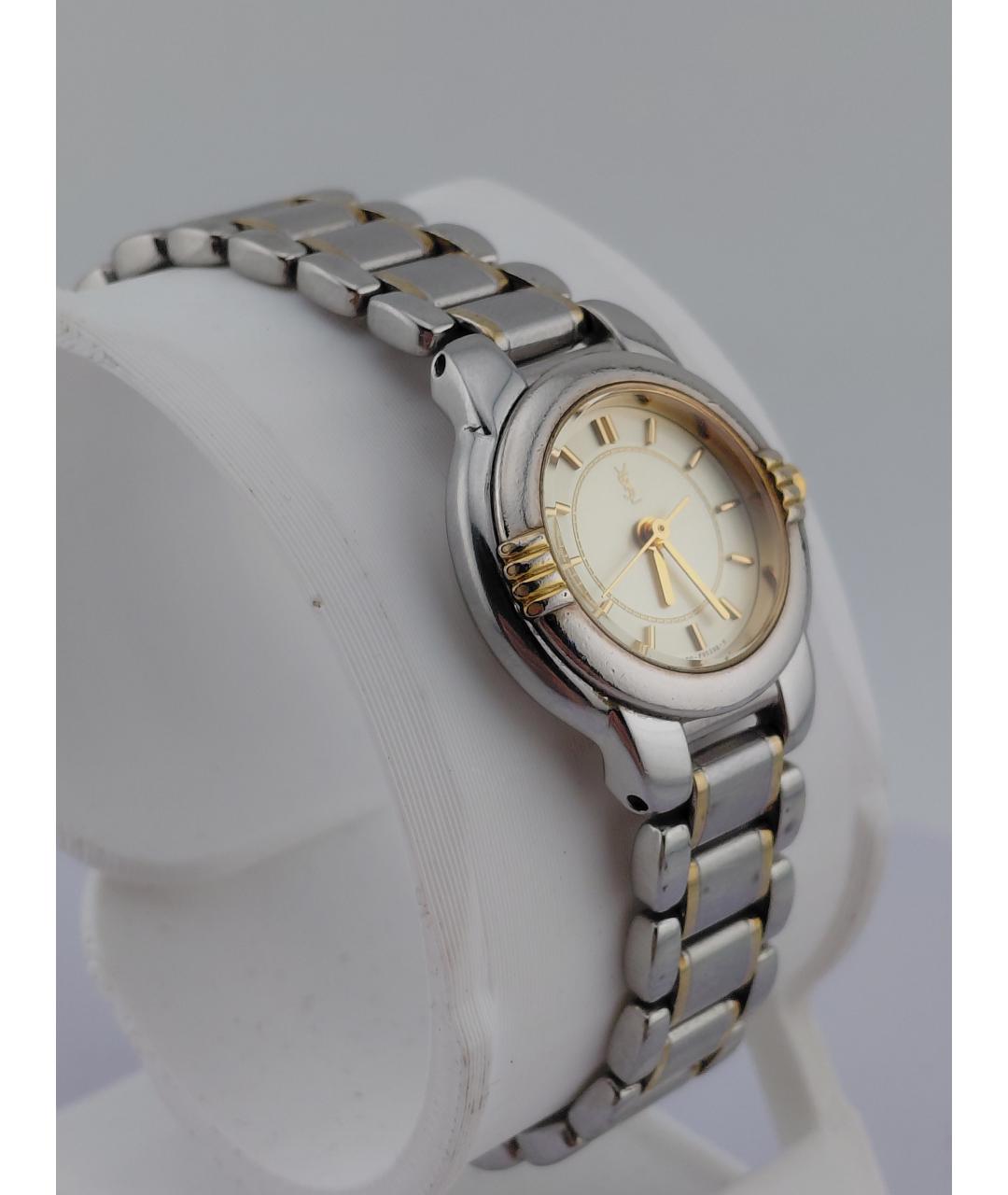 SAINT LAURENT Серебряные стальные часы, фото 3