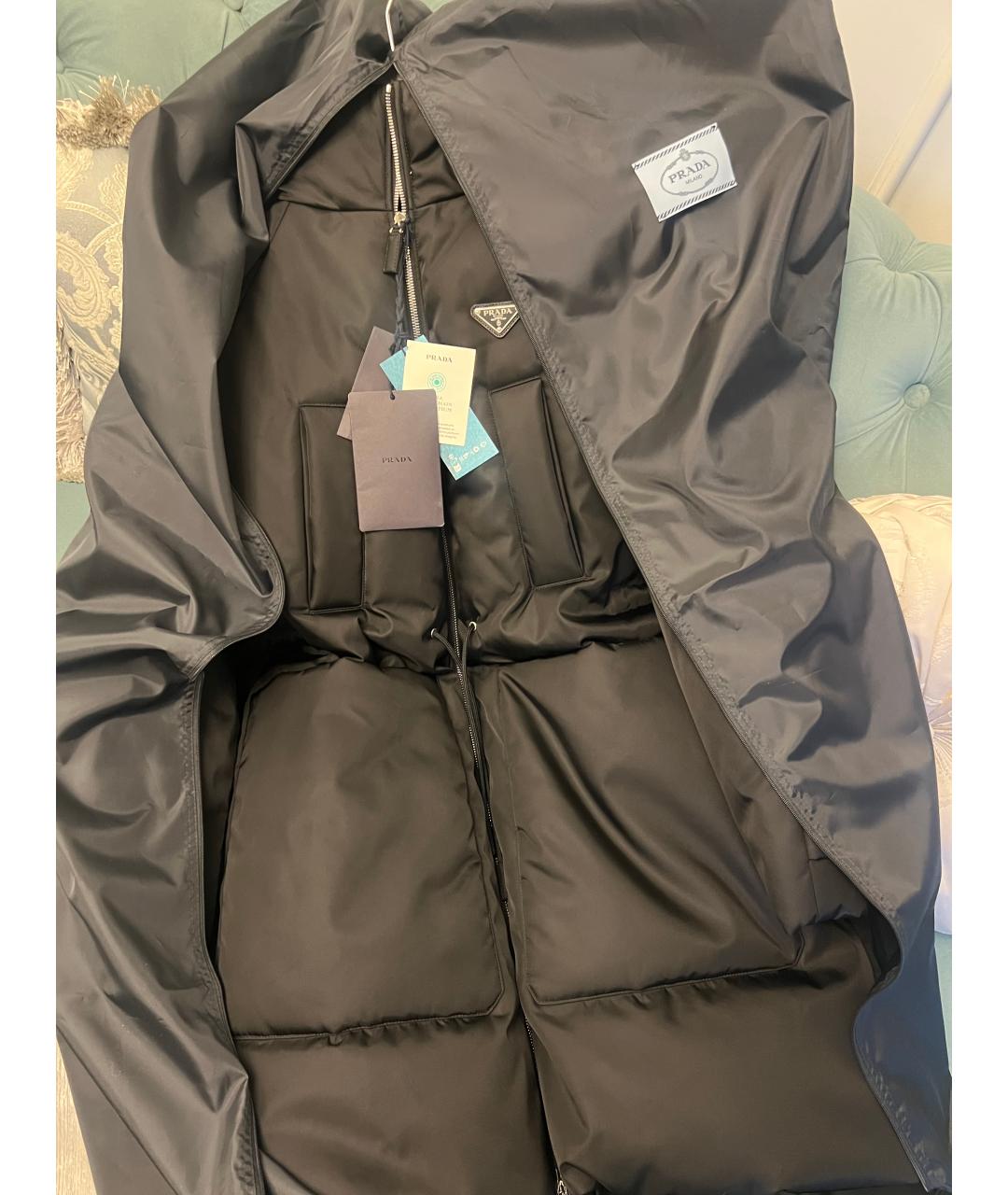 PRADA Черный пуховик, фото 5