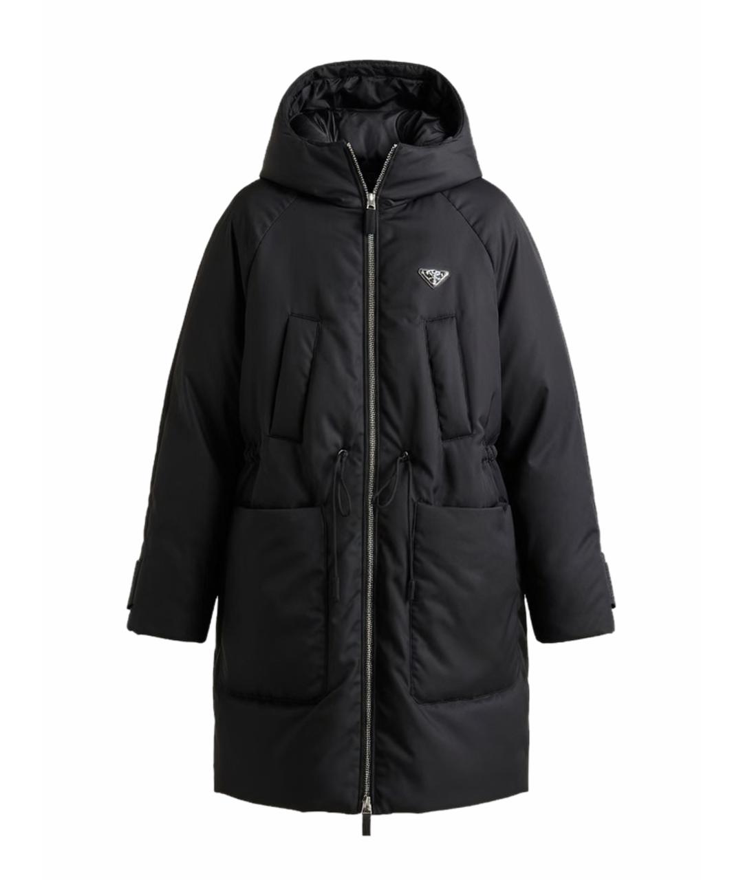 PRADA Черный пуховик, фото 1