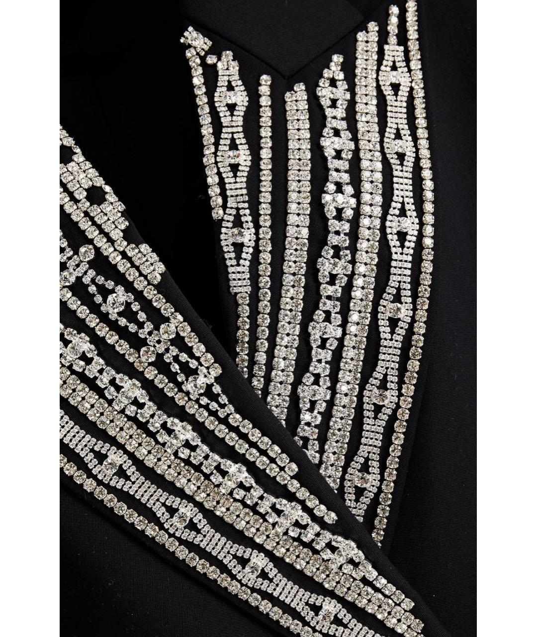 MAGDA BUTRYM Черный шерстяной жакет/пиджак, фото 4