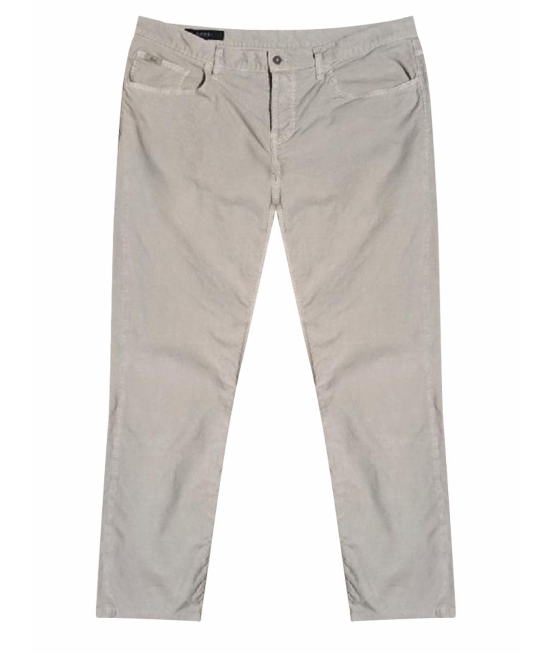 GUCCI Бежевые хлопко-эластановые джинсы скинни, фото 1