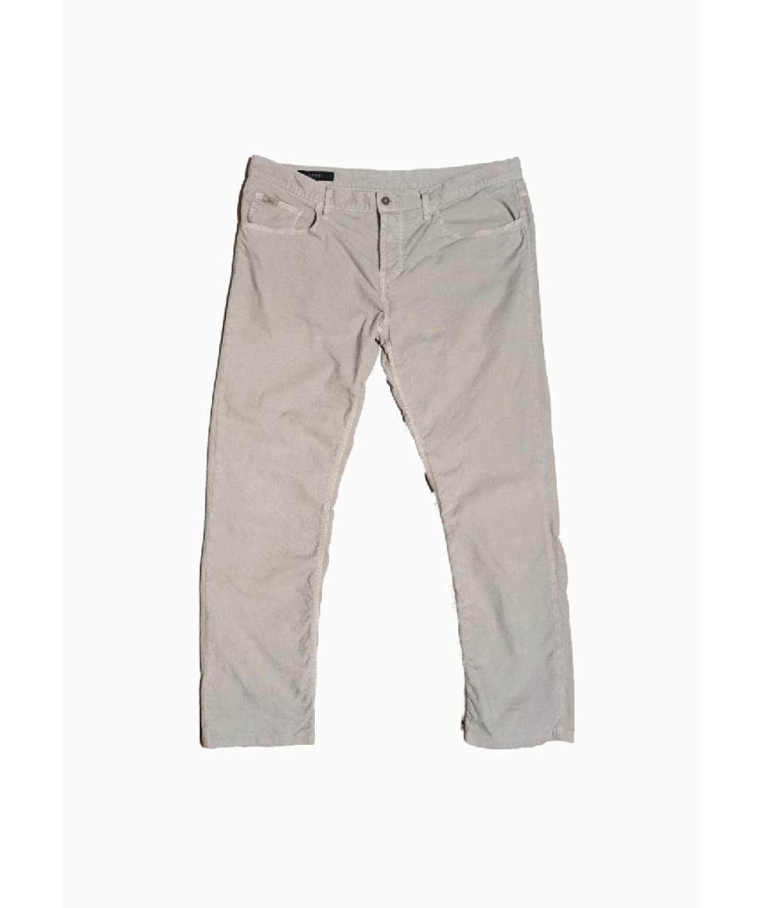 GUCCI Бежевые хлопко-эластановые джинсы скинни, фото 10