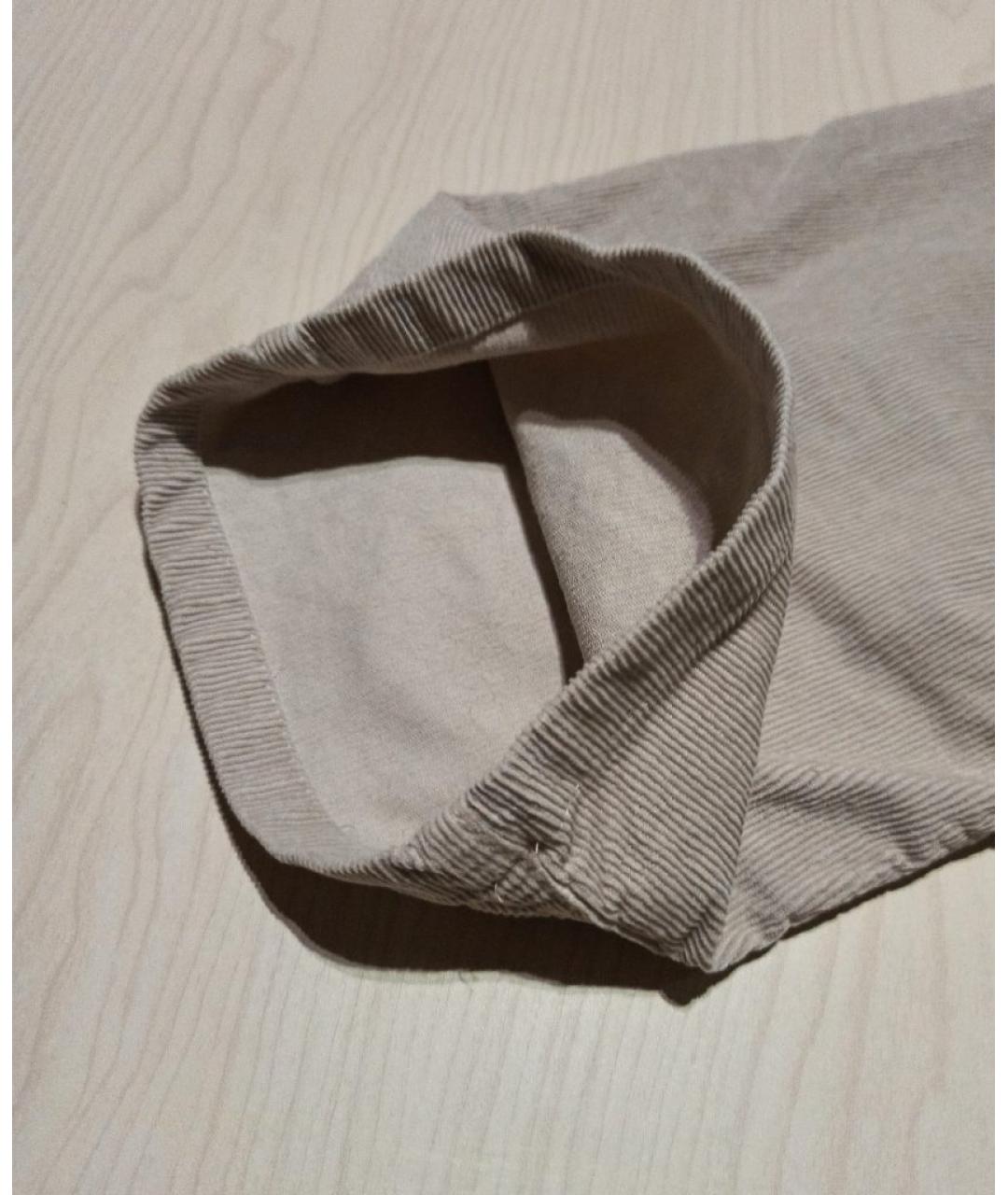 GUCCI Бежевые хлопко-эластановые джинсы скинни, фото 8