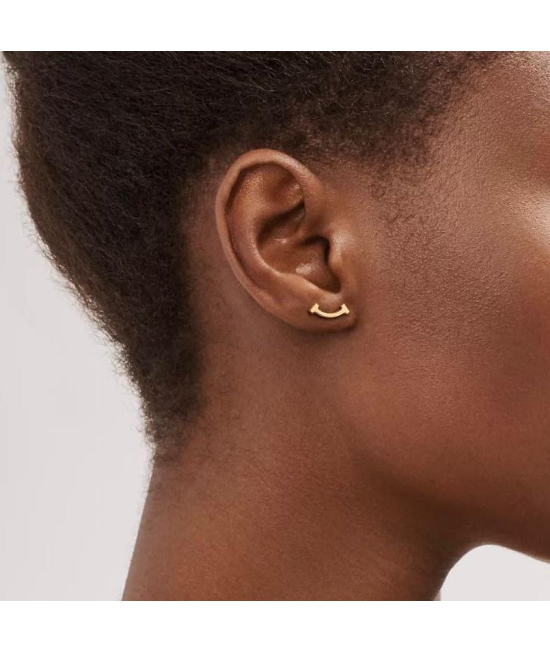 TIFFANY&CO Золотые серьги из желтого золота, фото 4