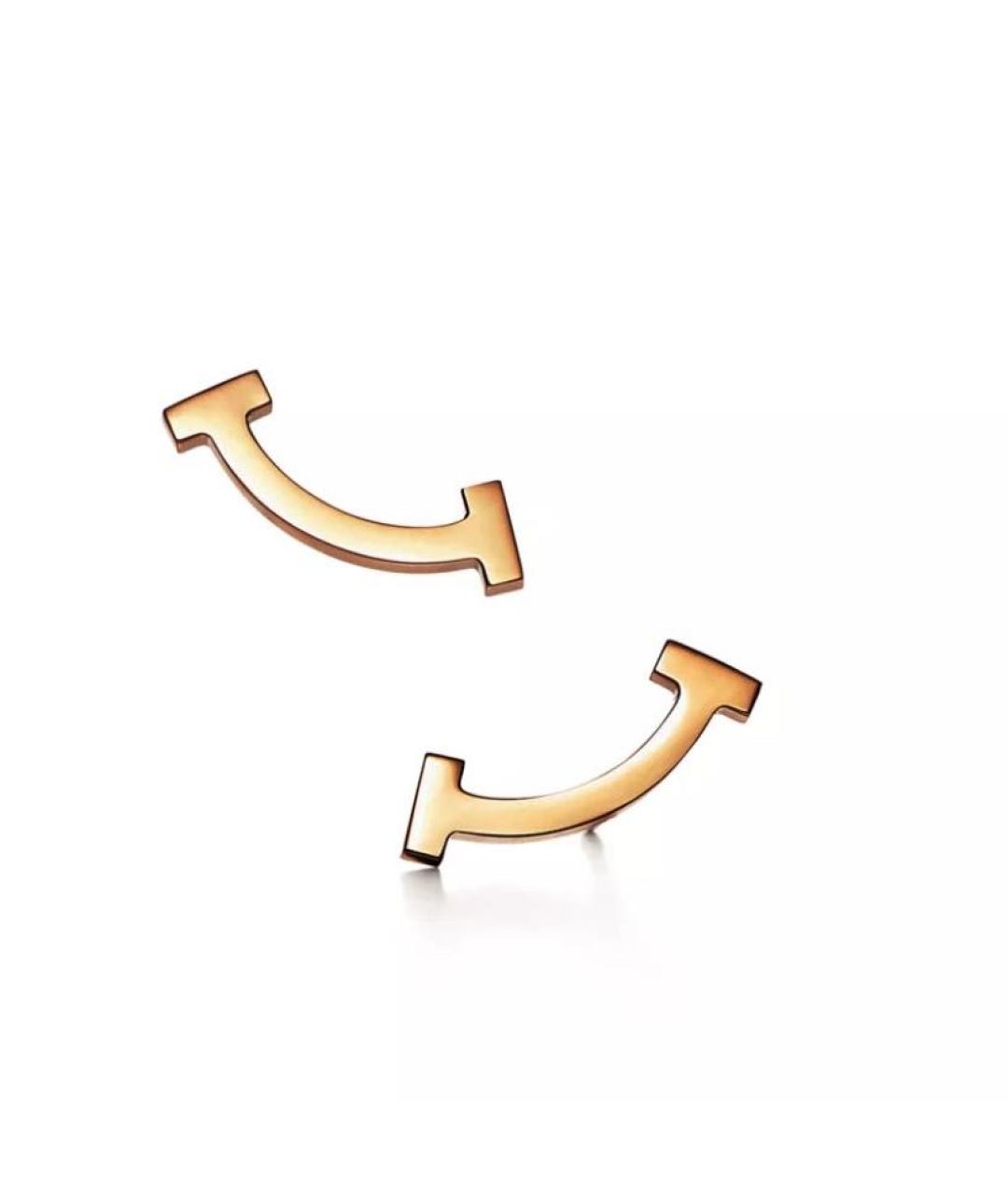 TIFFANY&CO Золотые серьги из желтого золота, фото 5