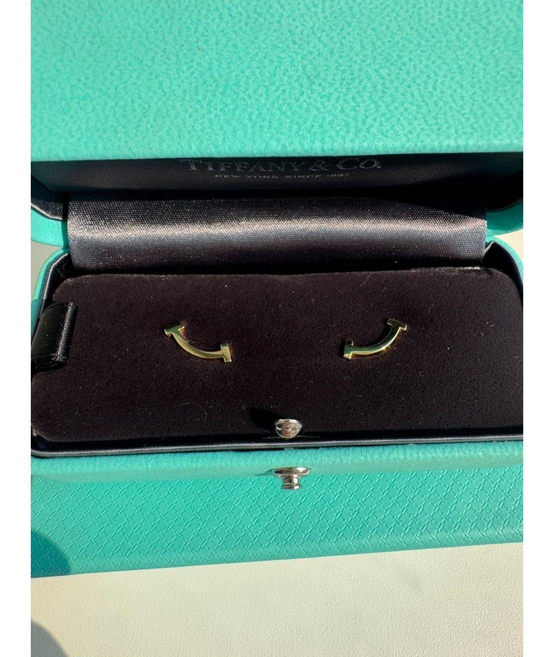 TIFFANY&CO Золотые серьги из желтого золота, фото 3