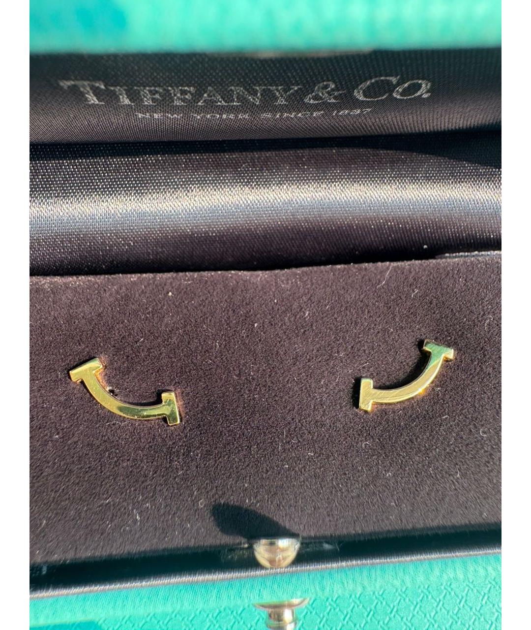 TIFFANY&CO Золотые серьги из желтого золота, фото 2