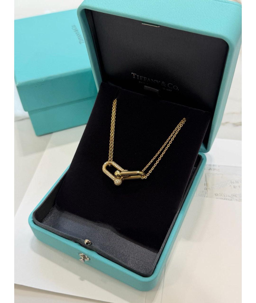 TIFFANY&CO Золотое колье из желтого золота, фото 3