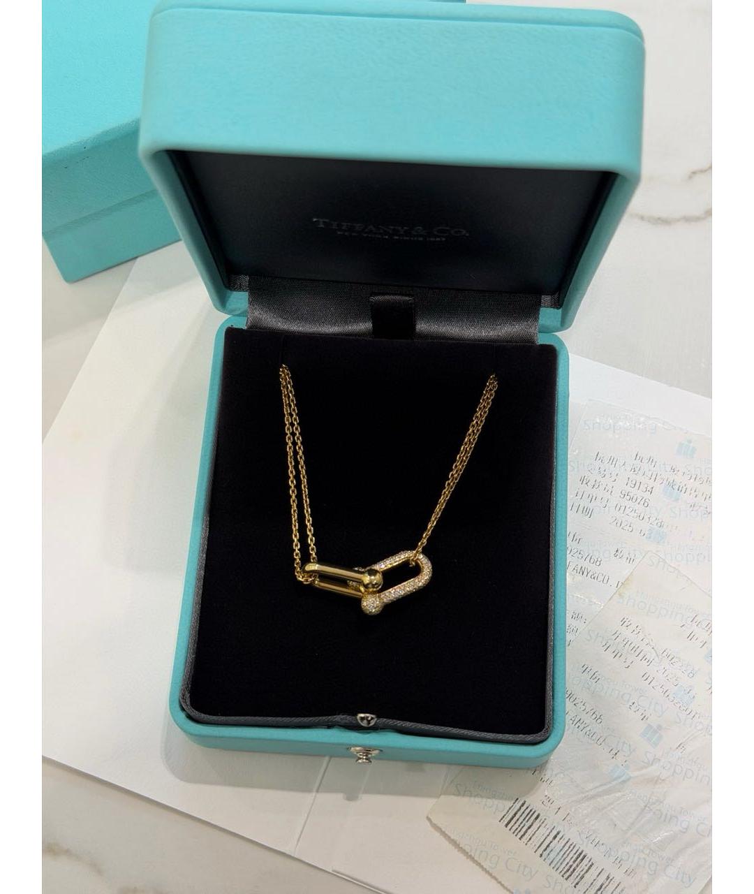 TIFFANY&CO Золотое колье из желтого золота, фото 4