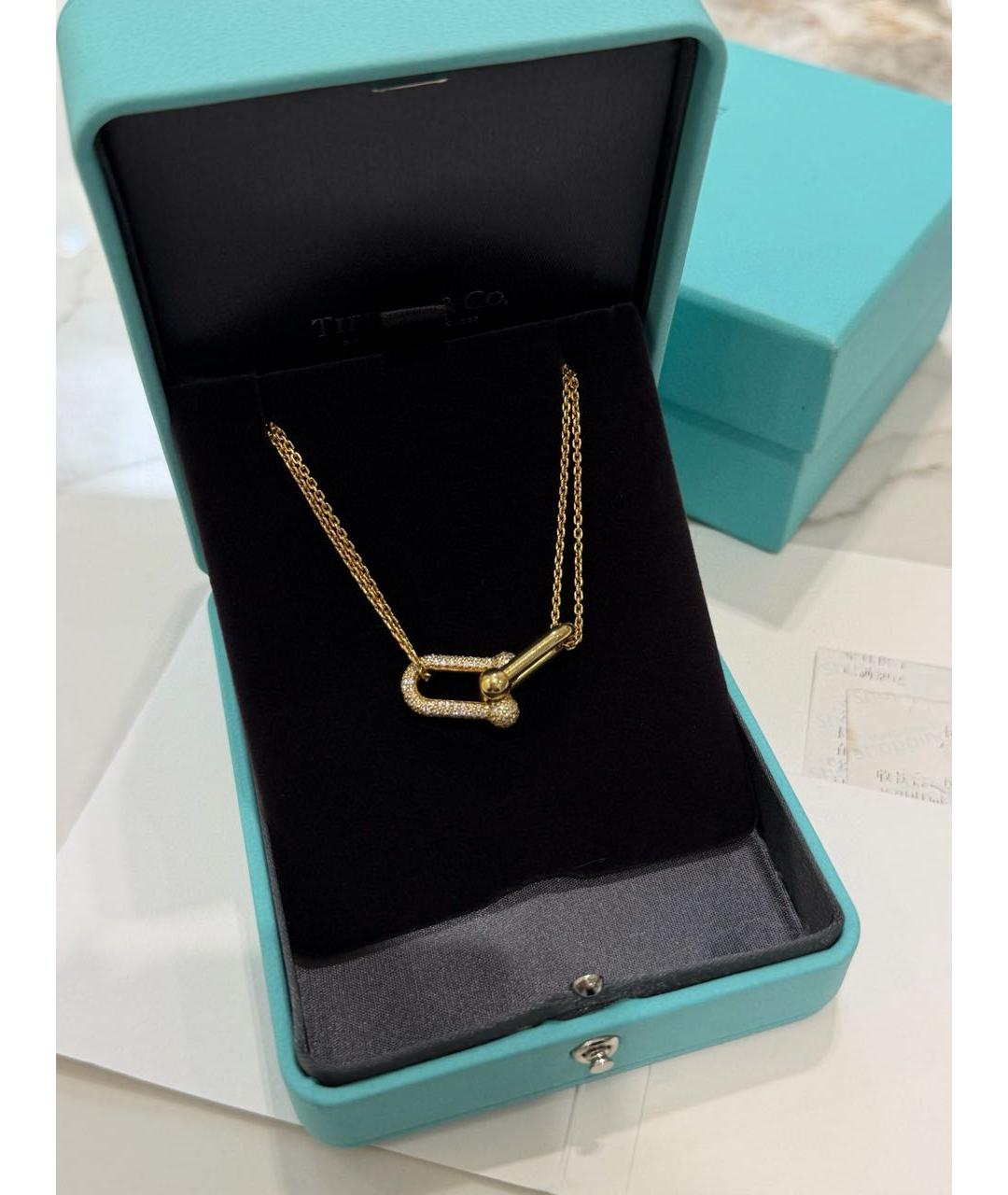 TIFFANY&CO Золотое колье из желтого золота, фото 6