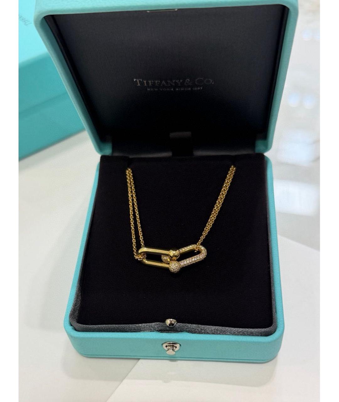 TIFFANY&CO Золотое колье из желтого золота, фото 5
