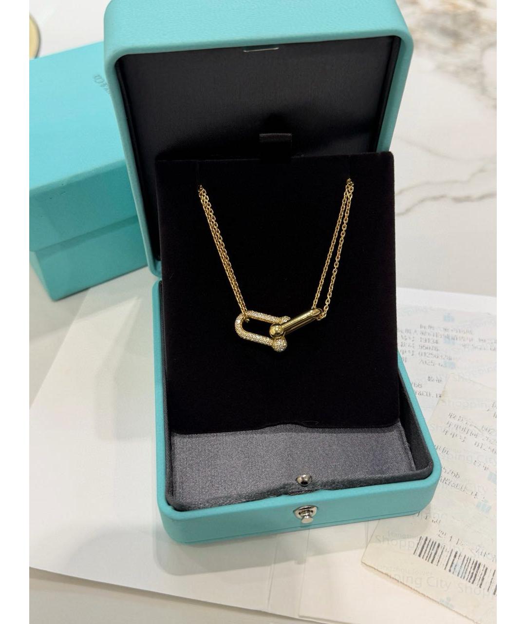 TIFFANY&CO Золотое колье из желтого золота, фото 2