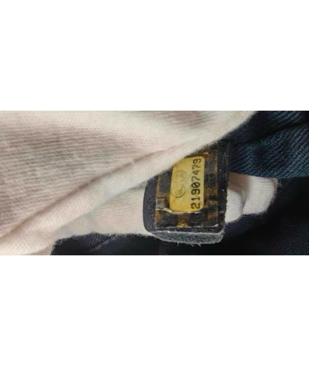 CHANEL Синяя деним сумка тоут, фото 7