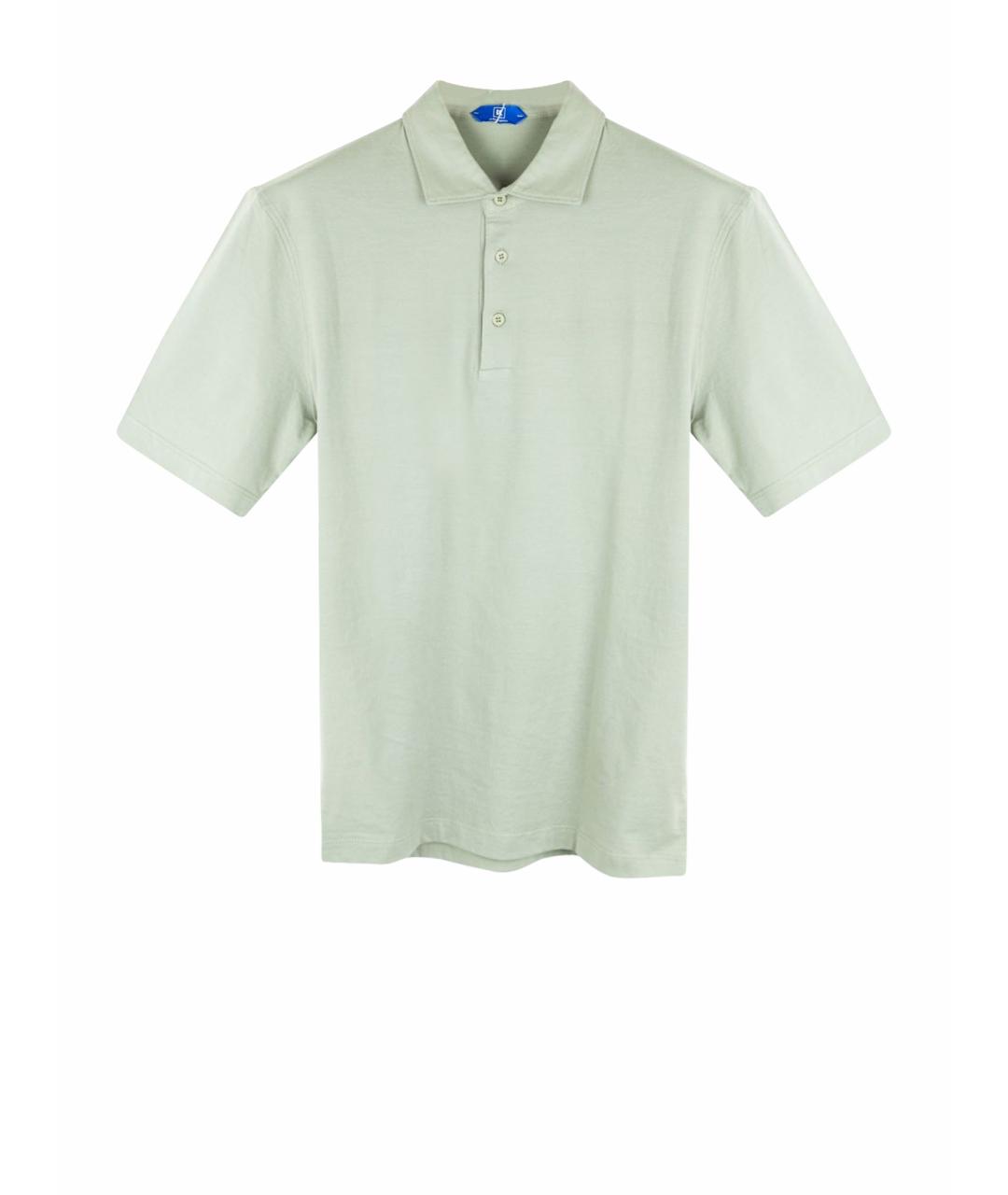 KIRED Зеленые хлопковое поло с коротким рукавом, фото 1