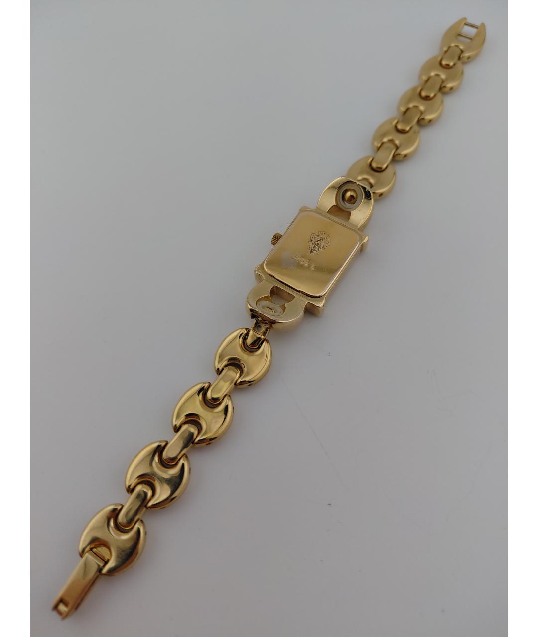 GUCCI Золотые стальные часы, фото 7