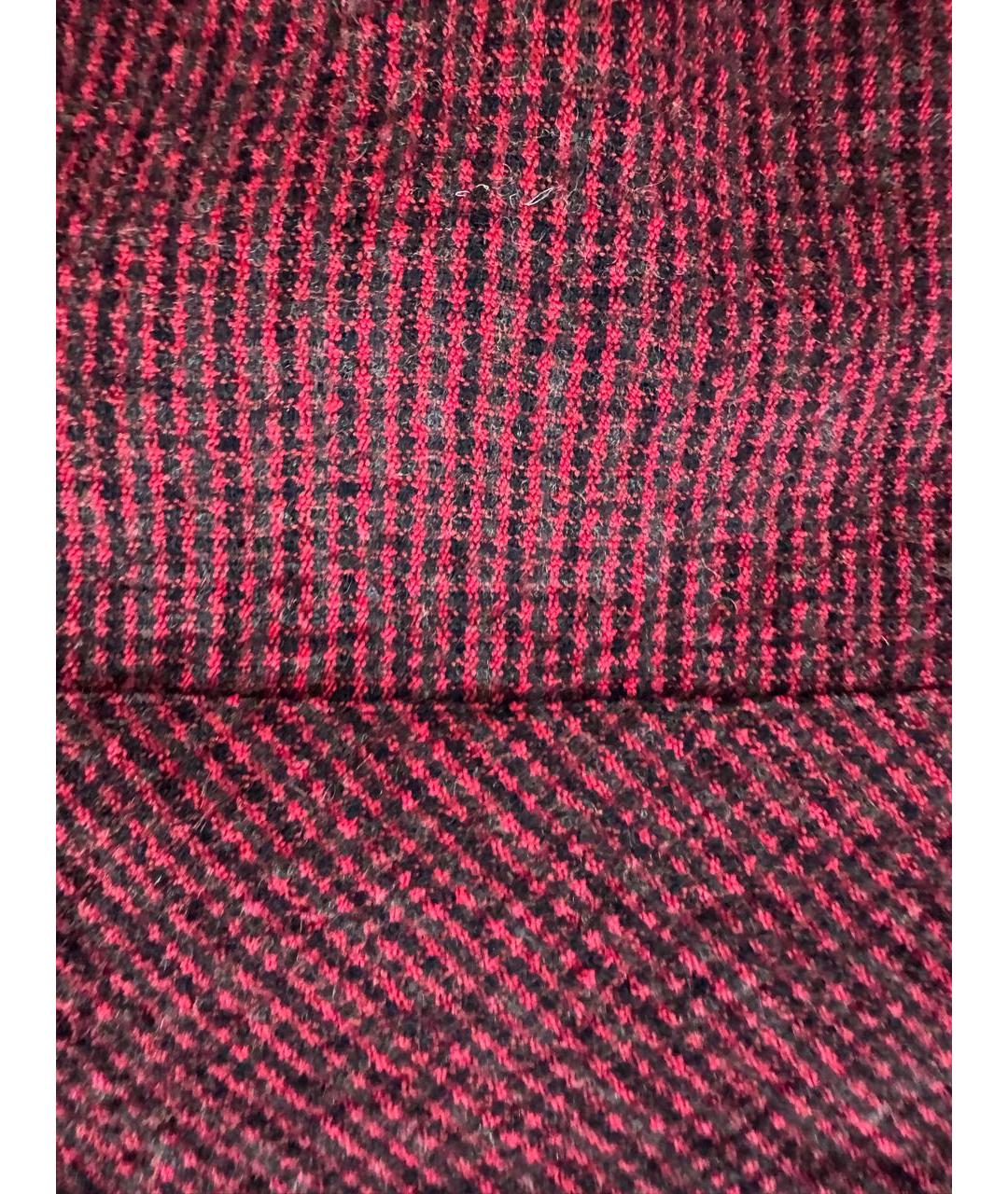 BONPOINT Бордовая шерстяная юбка, фото 2