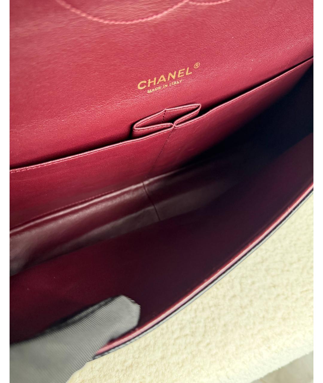 CHANEL Черная кожаная сумка через плечо, фото 9