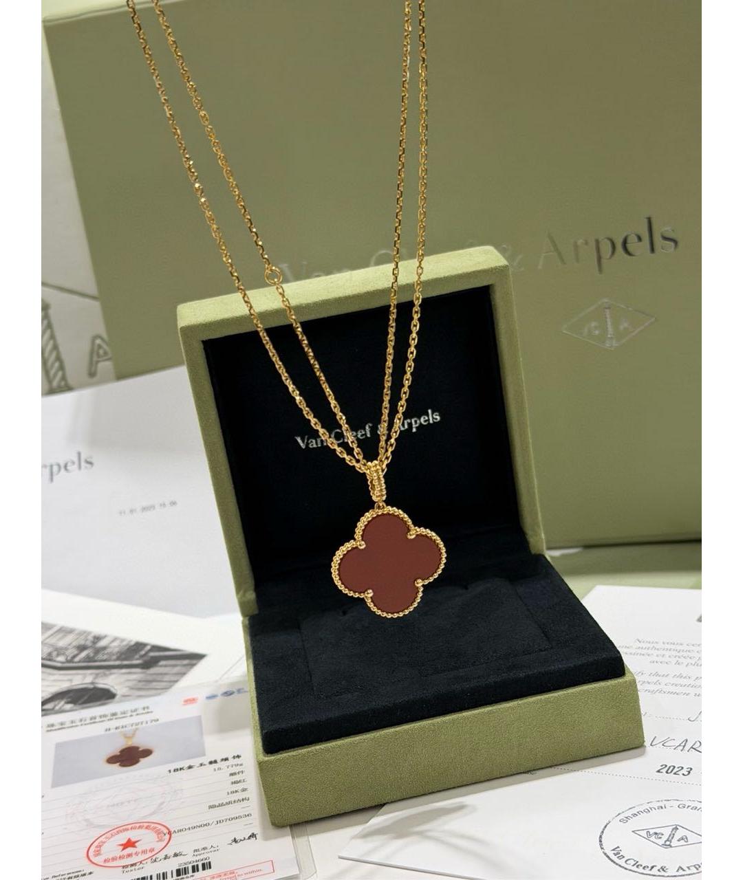 VAN CLEEF & ARPELS Золотое колье из желтого золота, фото 4