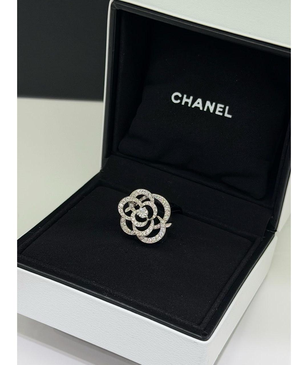 CHANEL Серебряное кольцо из белого золота, фото 3