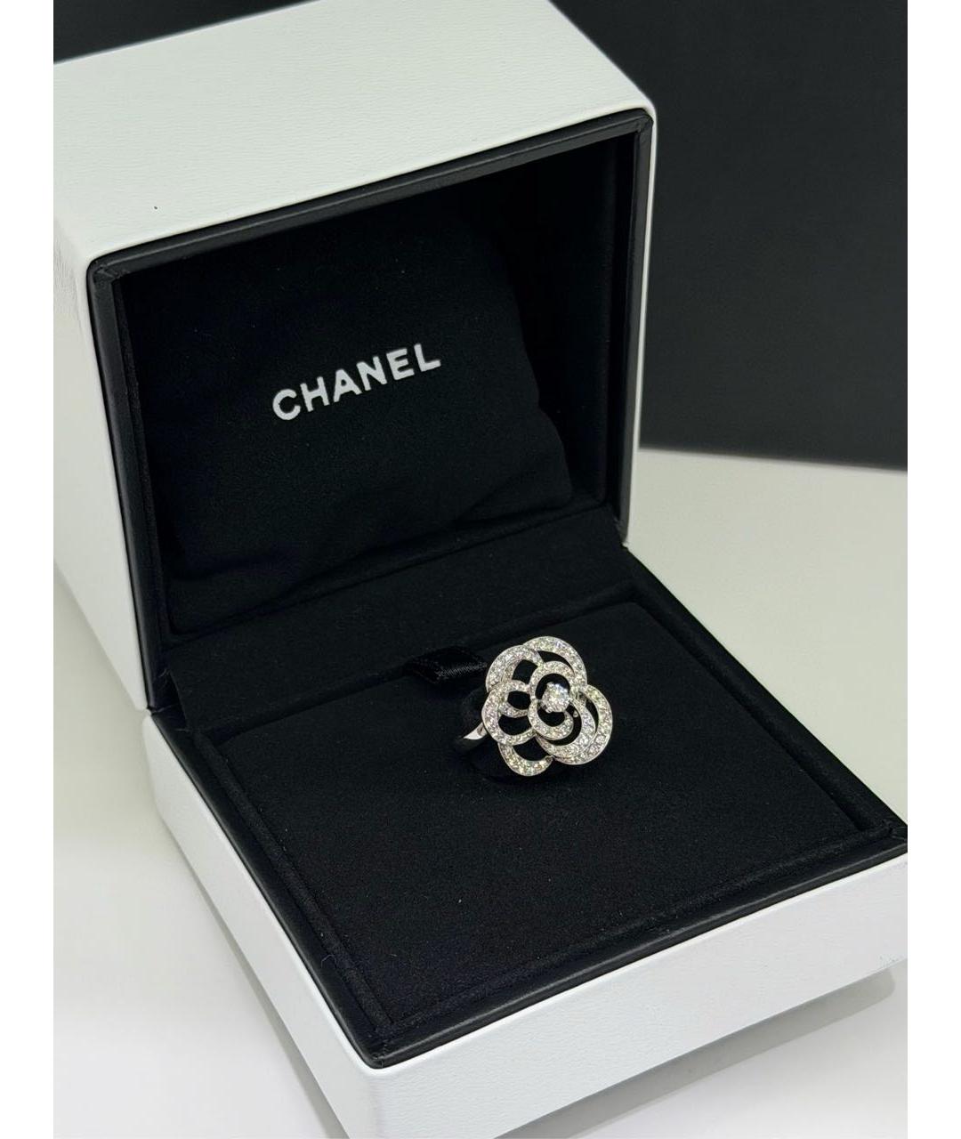 CHANEL Серебряное кольцо из белого золота, фото 2