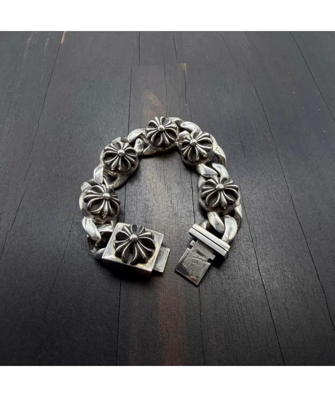 CHROME HEARTS Серебрянный серебряный браслет, фото 3