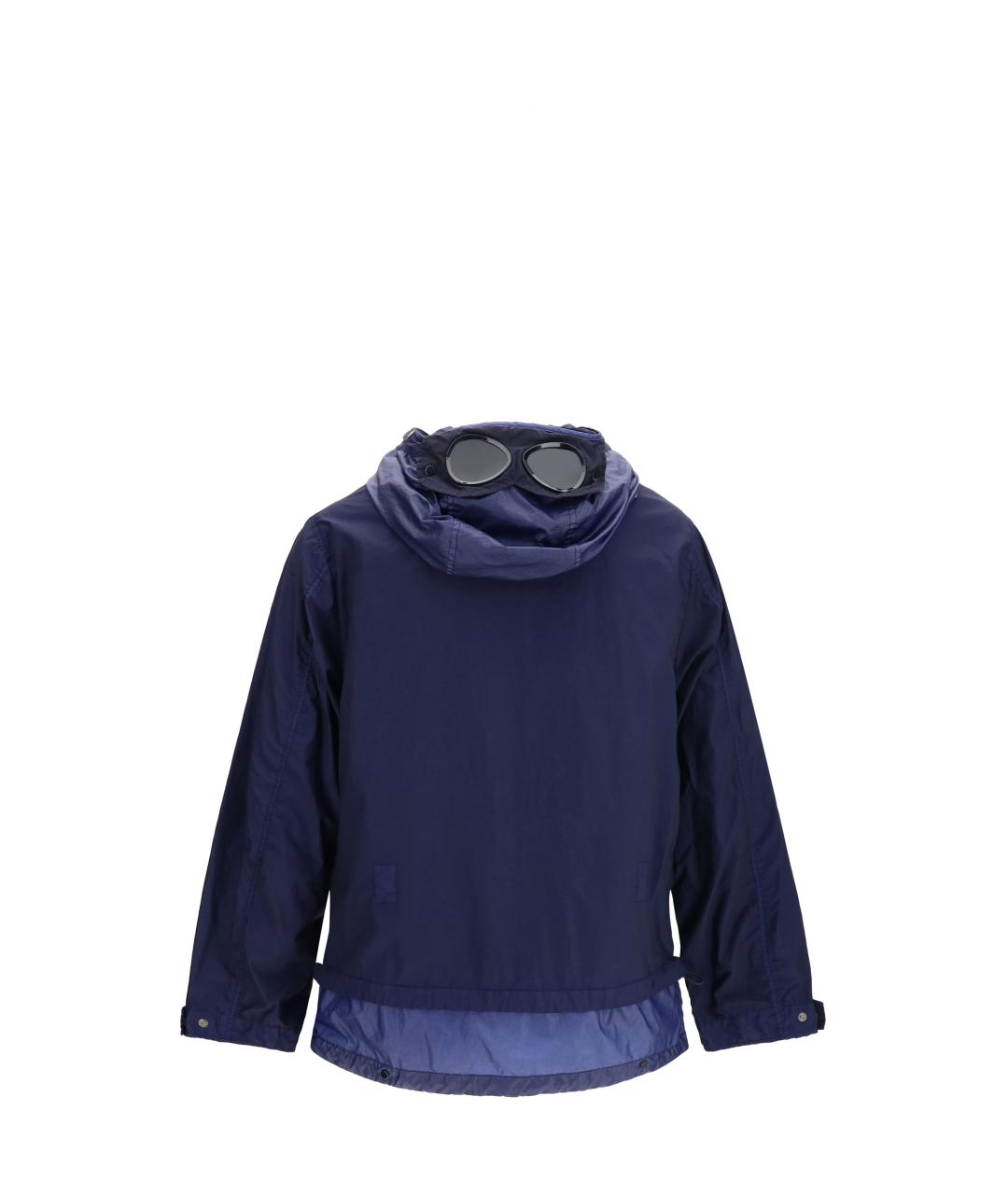 CP COMPANY Синяя полиамидовая куртка, фото 2