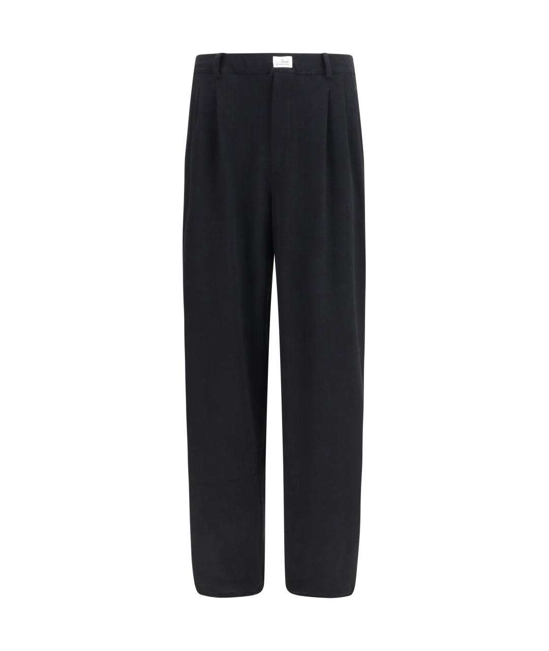 MAGLIANO Черные хлопковые повседневные брюки, фото 1