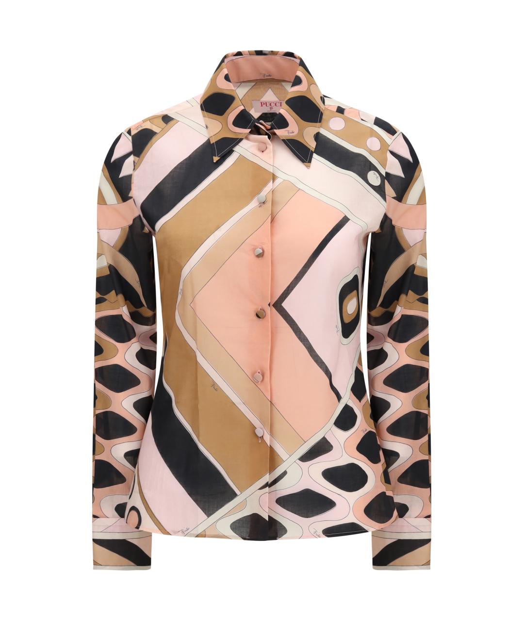 PUCCI Мульти хлопковая рубашка, фото 1