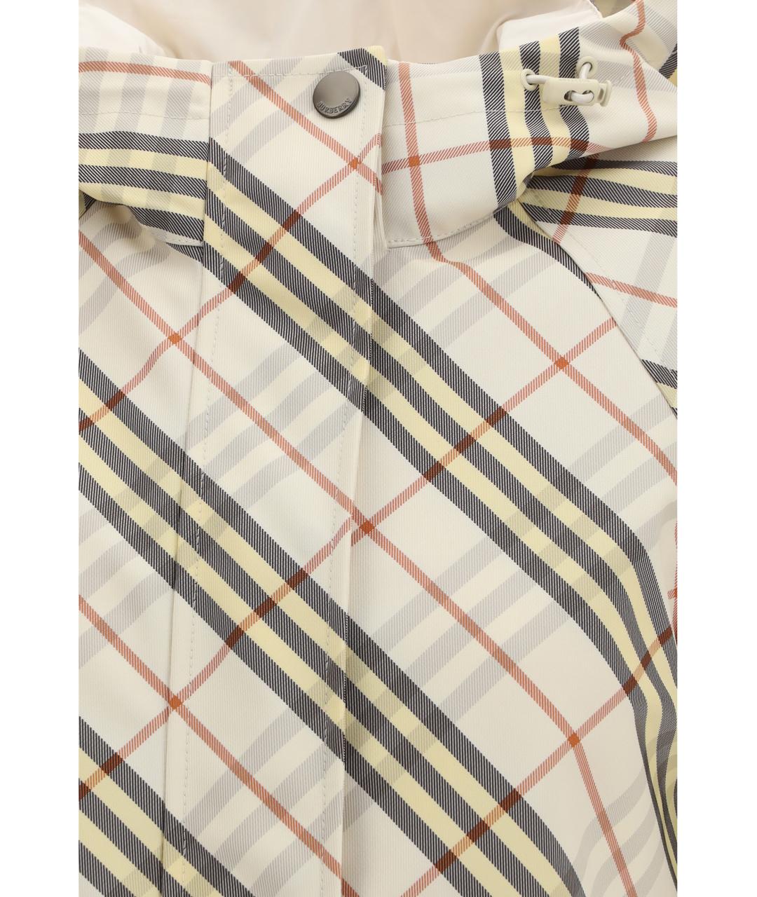 BURBERRY Мульти полиэстеровая куртка, фото 5
