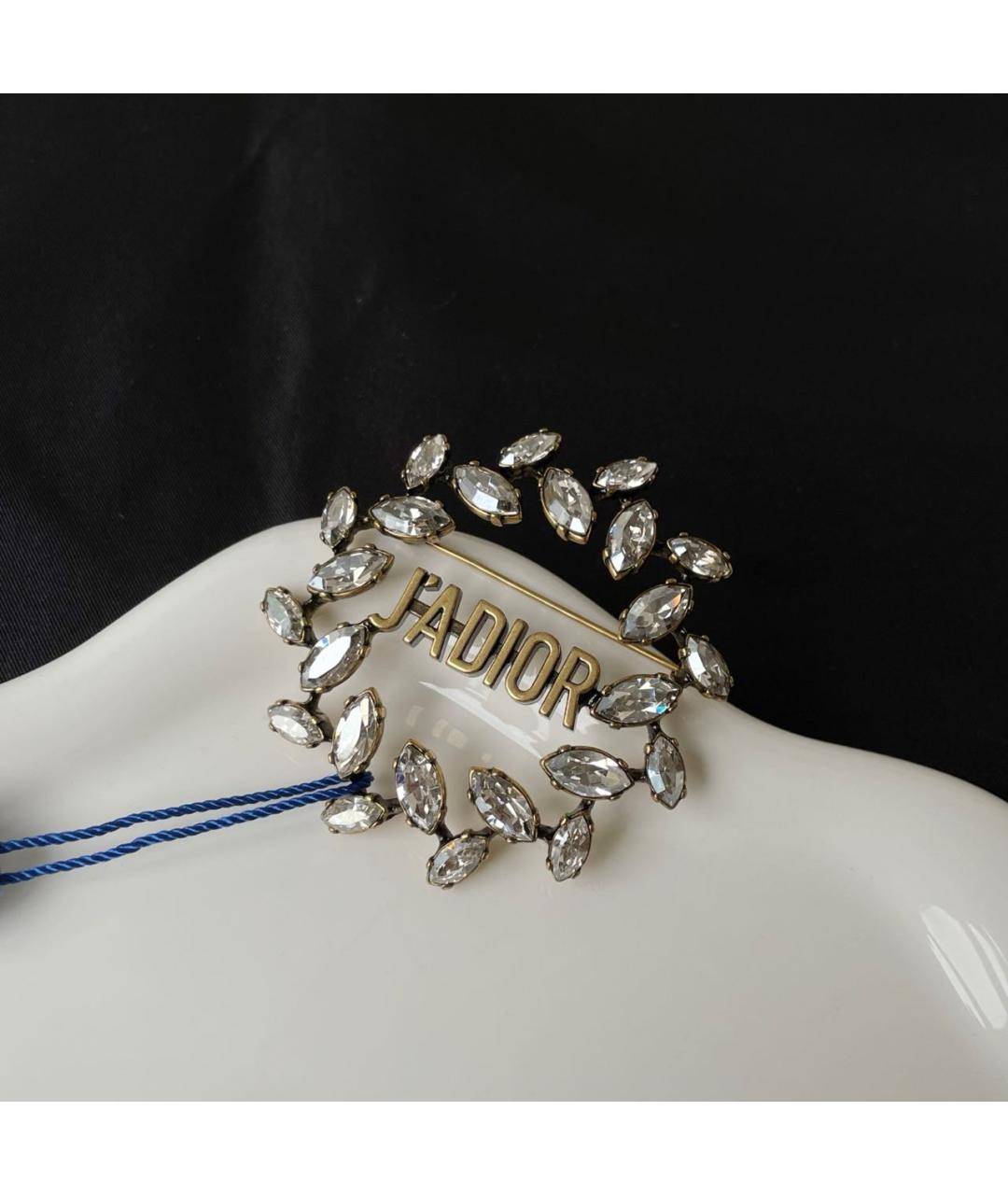 CHRISTIAN DIOR Золотая булавка / брошь, фото 5
