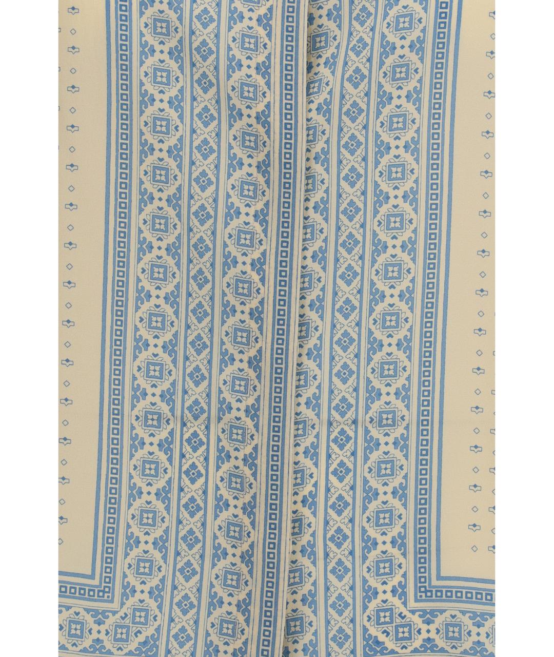 ERMANNO SCERVINO Бежевая шелковая рубашка, фото 3