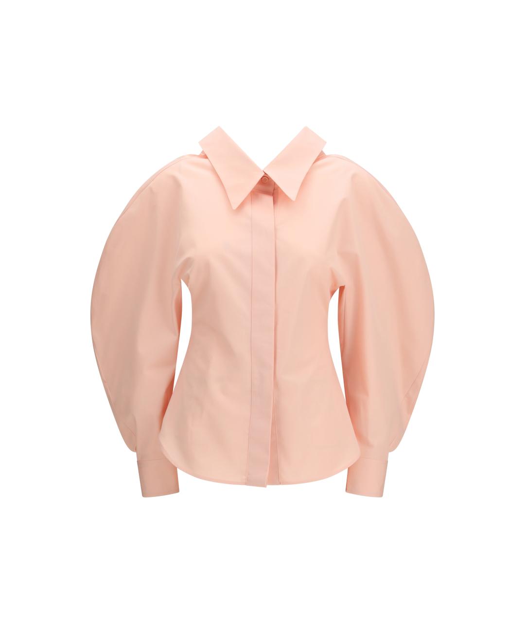 GIVENCHY Розовая хлопковая рубашка, фото 1