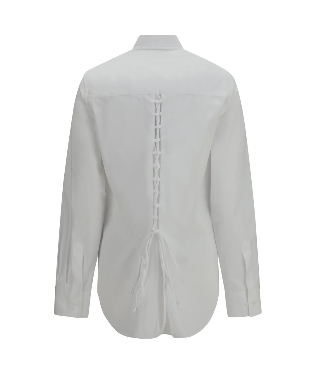 ERMANNO SCERVINO Белая хлопковая рубашка, фото 2