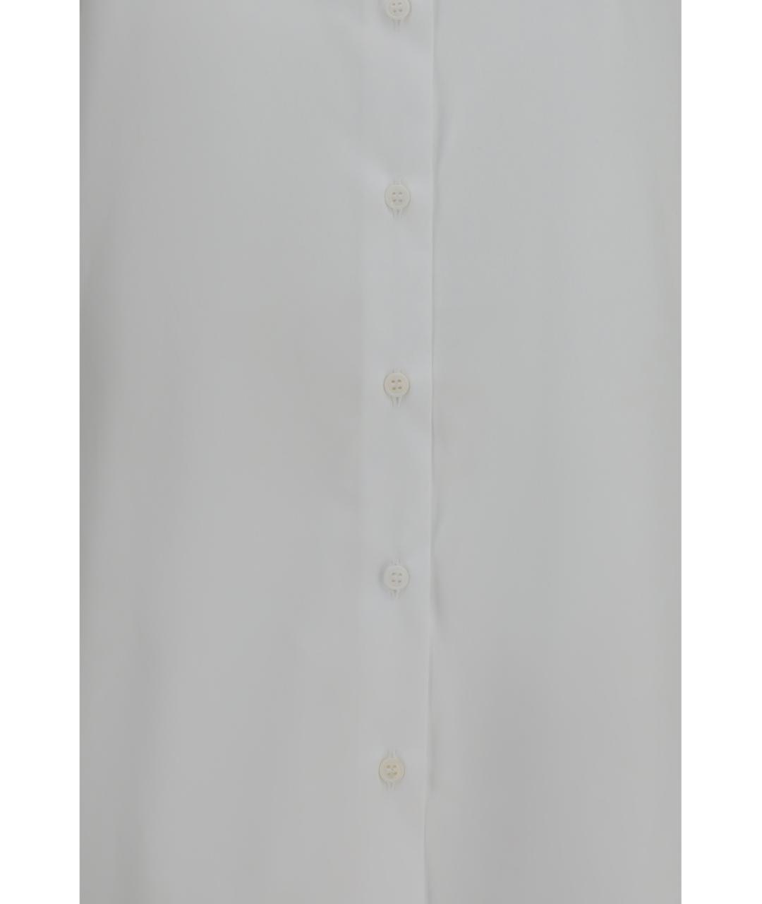 ERMANNO SCERVINO Белая хлопковая рубашка, фото 3