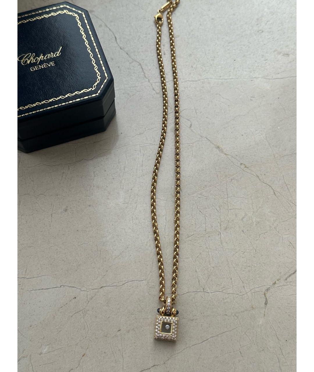 CHOPARD Золотой кулон из желтого золота, фото 5