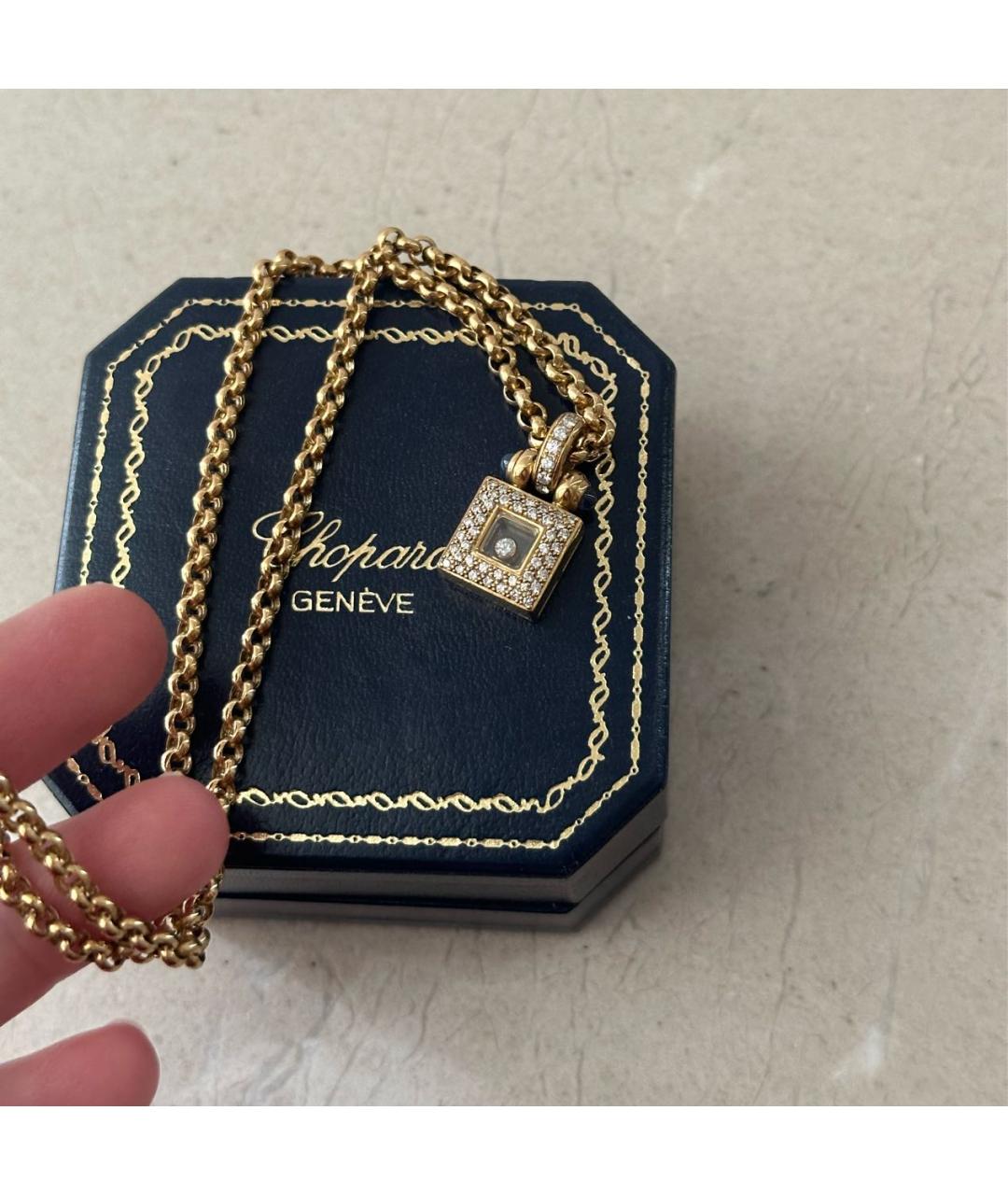 CHOPARD Золотой кулон из желтого золота, фото 2