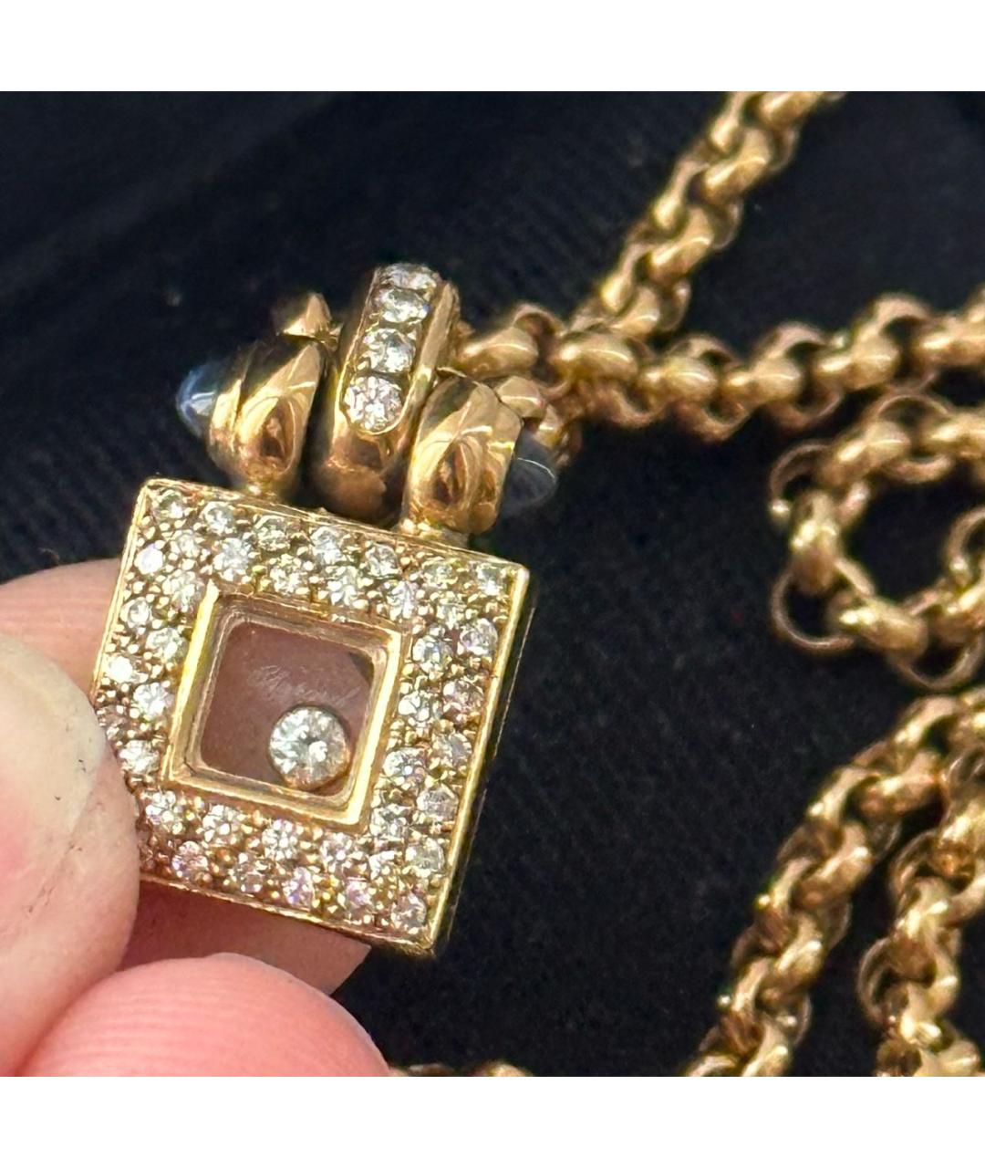 CHOPARD Золотой кулон из желтого золота, фото 7