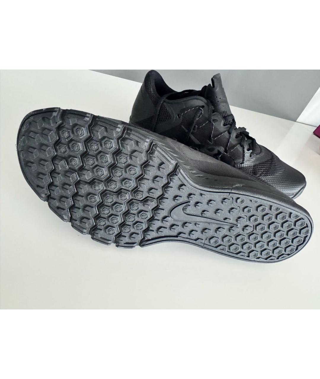 NIKE Черные низкие кроссовки / кеды, фото 5