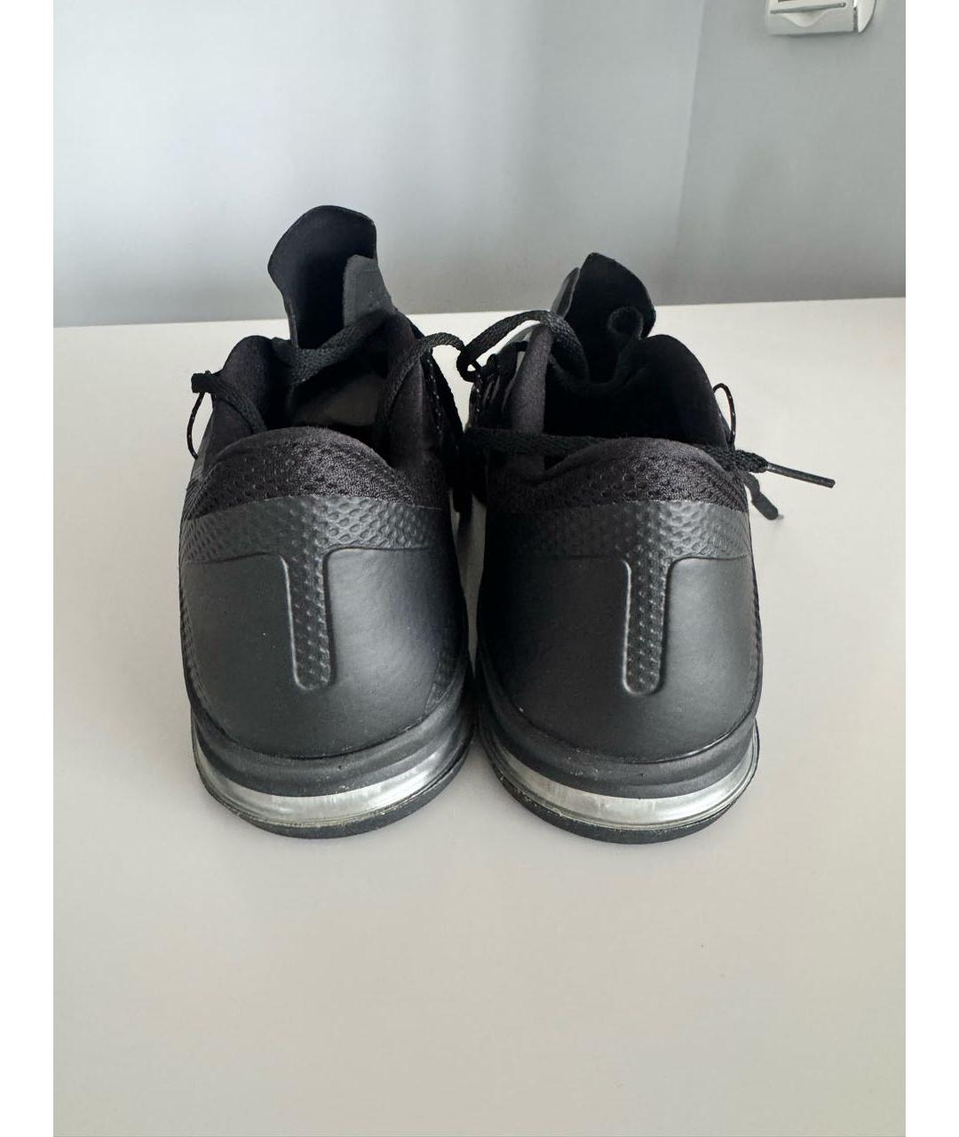 NIKE Черные низкие кроссовки / кеды, фото 4