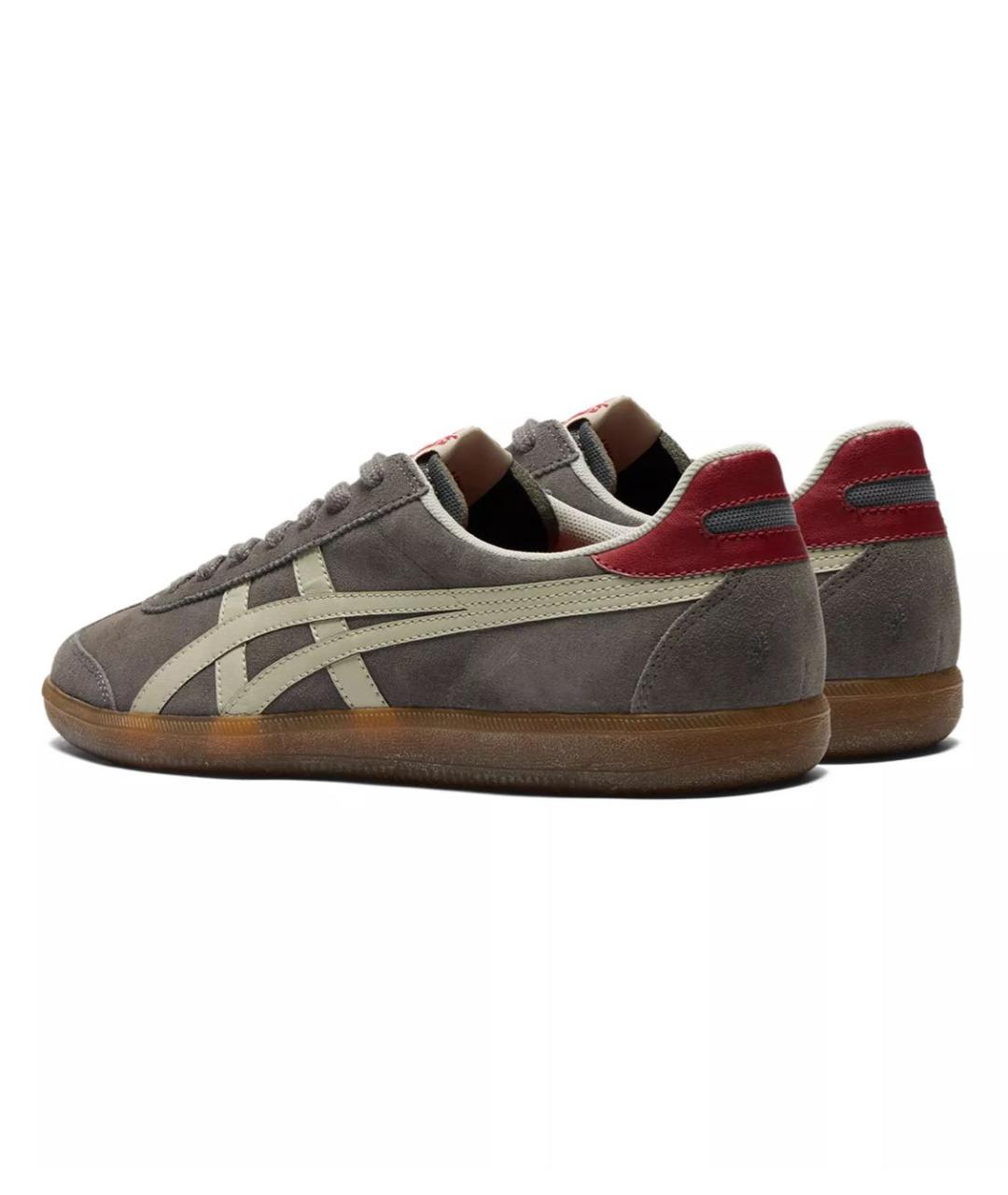 ONITSUKA TIGER Серые замшевые кеды, фото 6