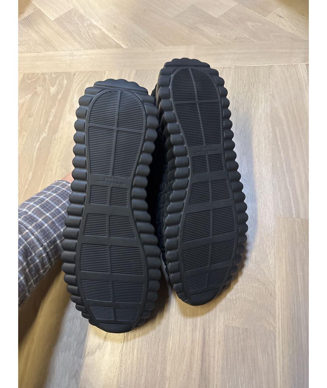 FERRAGAMO Черные кроссовки, фото 3