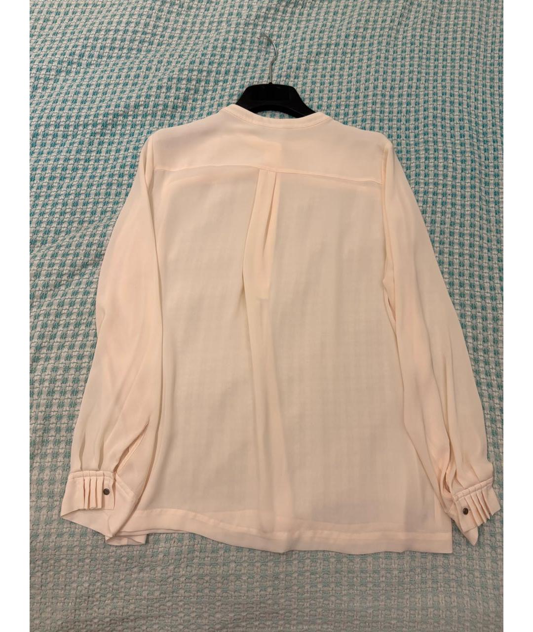 TOMMY HILFIGER Бежевая полиэстеровая блузы, фото 6
