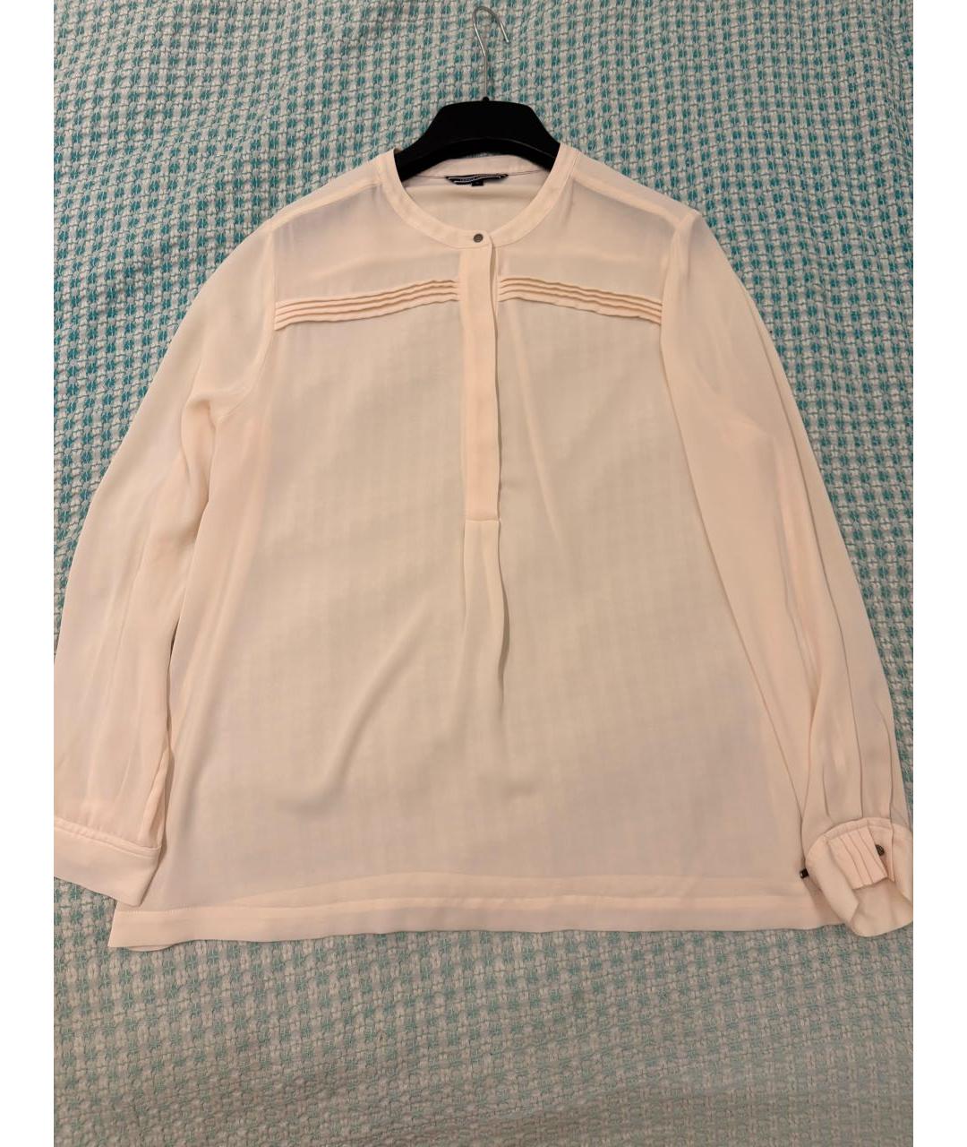 TOMMY HILFIGER Бежевая полиэстеровая блузы, фото 9