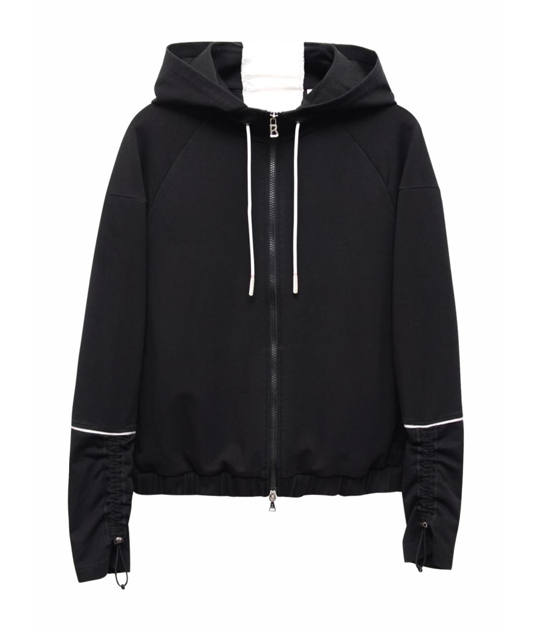 BOGNER Черная хлопко-эластановая спортивная куртка, фото 1