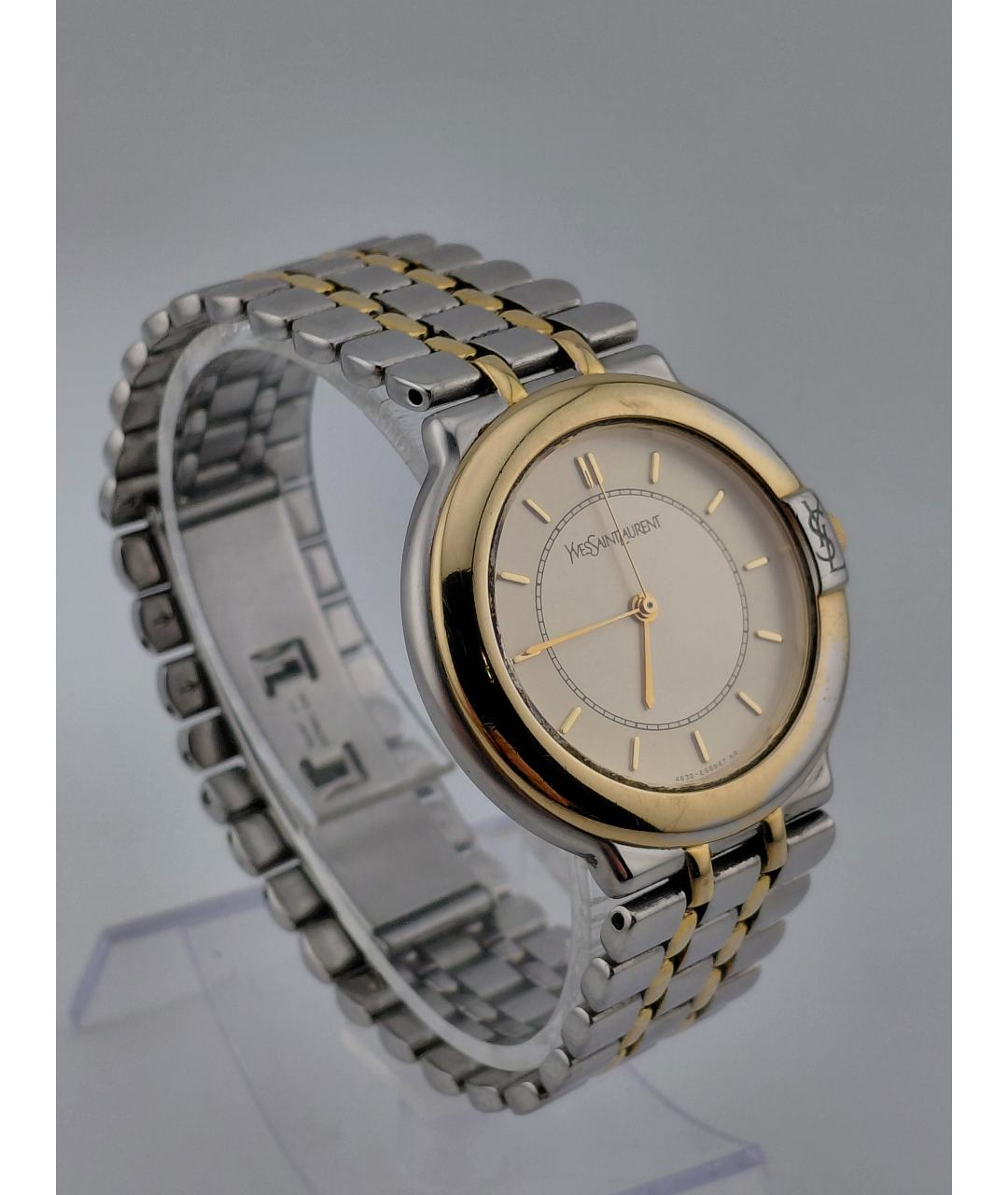 SAINT LAURENT Серебряные стальные часы, фото 9