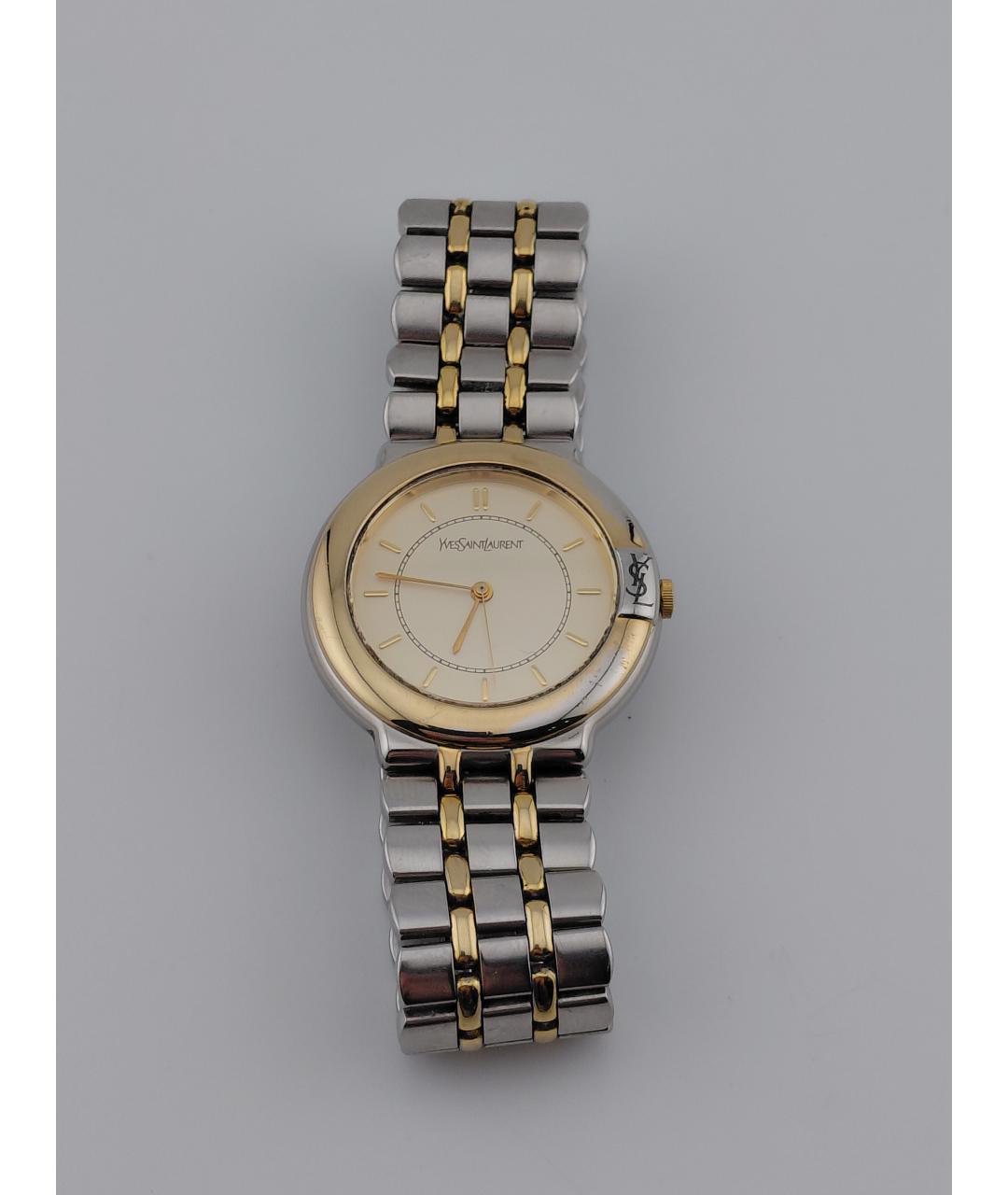 SAINT LAURENT Серебряные стальные часы, фото 6