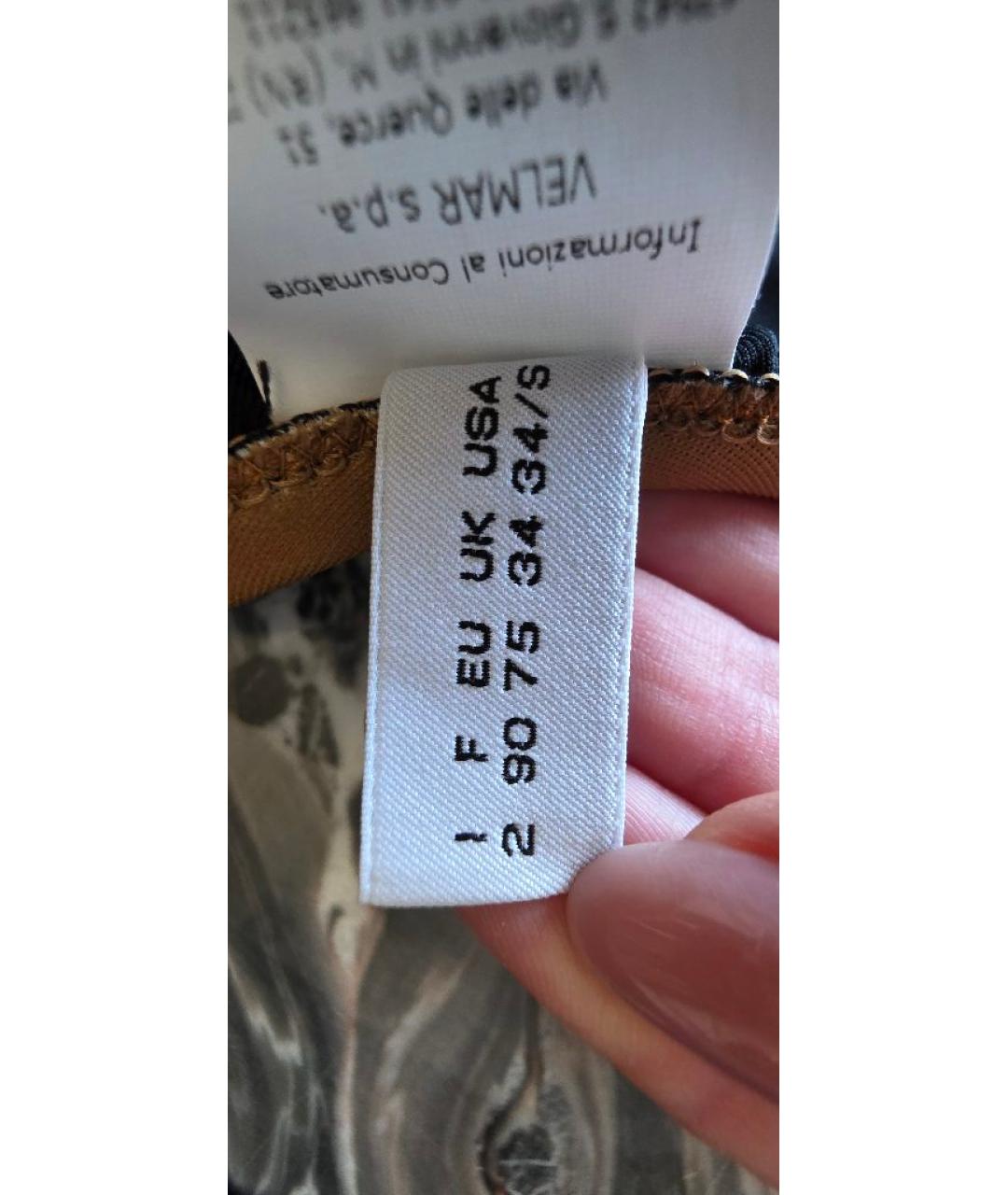 MOSCHINO Коричневый полиамидовый купальник, фото 5