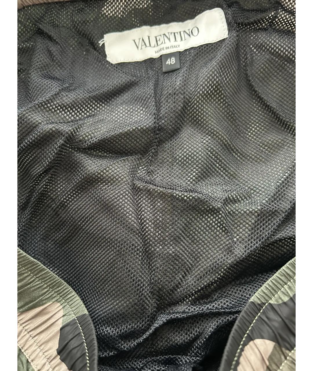 VALENTINO Мульти полиэстеровые шорты, фото 3